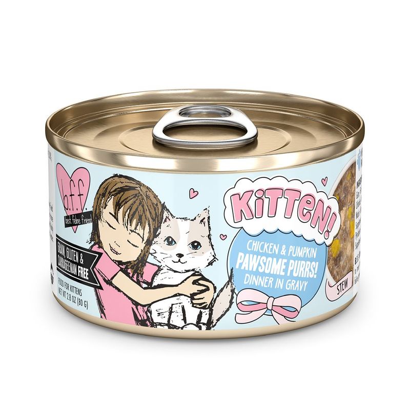 BFF Kitten Pawsome Purrs! Chicken & Pumpkin 2.8oz