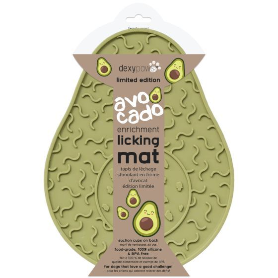 DexyPaws Avocado Licking Mat