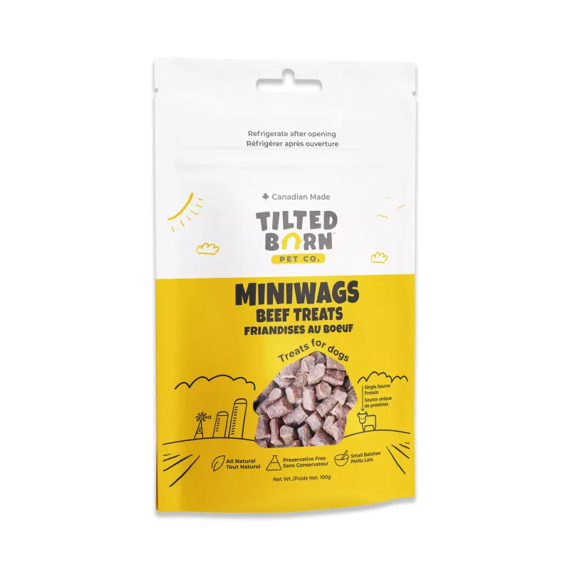 Tilted Barn Miniwags Beef Treat For Dogs