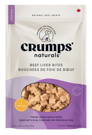 Crumps Beef Liver Bites Dog 280g