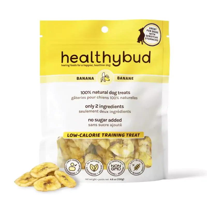 Healthybud Dog Treats Banana Crisp