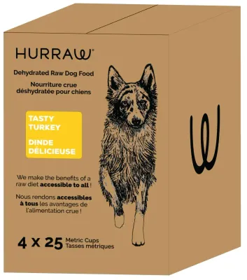 Hurraw Turkey Dehydrated Raw Dog Food 10kg