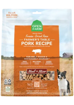 Open Farm Farmer's Table Pork Freeze-Dried Pork 3.5oz