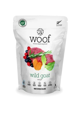 Woof Freeze Dried Dog Food Wild Goat 280g