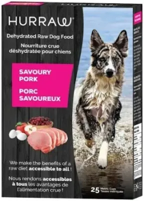 Hurraw Pork Dehydrated Raw Dog Food 2.5kg