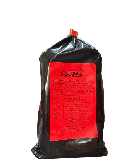 Congo Rabbit Dinner 4lb