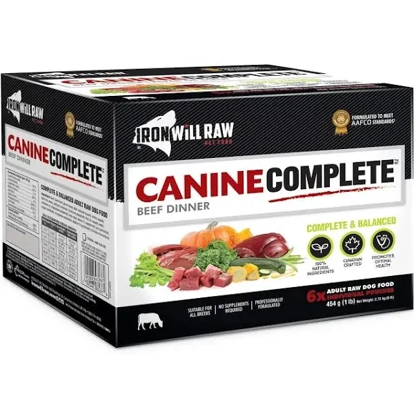 Ironwill Beef Dinner 6lbs