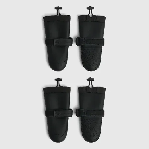 Canada Pooch Soft Shield Boot Black Reflective Size 3