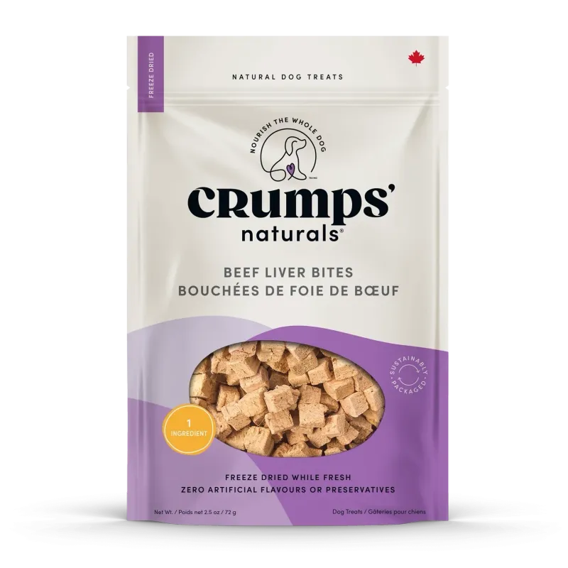 Crump's Beef Liver Bites 72g