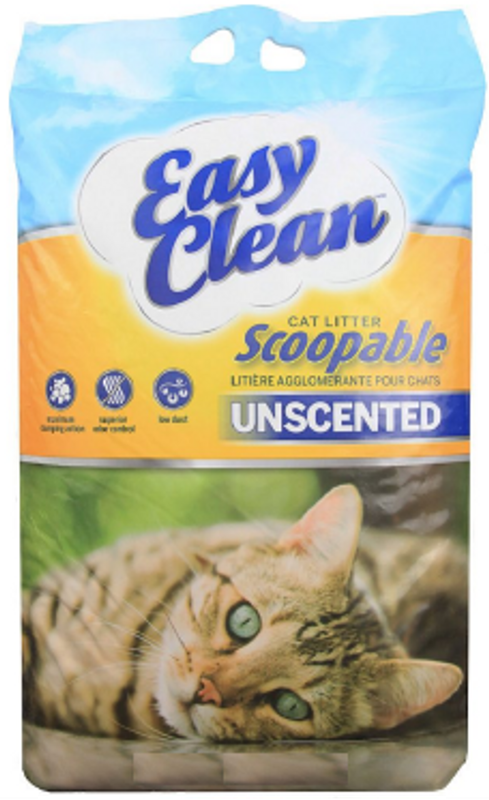 Easy Clean Unscented 40lb Cat Litter