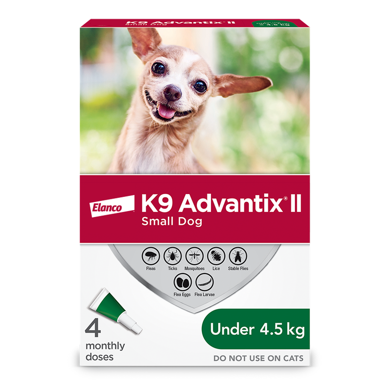 K9 Advantix II <4.5kg, 2 Doese