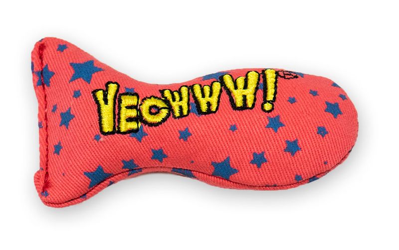 Yeowww! Stinkies Stars Cat Toy 1pc