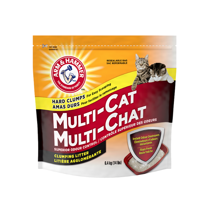 Arm & Hammer Multi Cat Clumping Litter 14lb