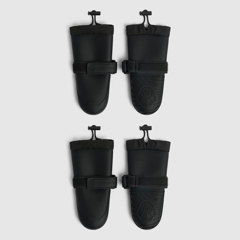 Canada Pooch Waterproof Rain Boots Black Size4