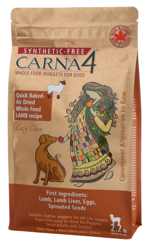 Carna4 Lamb Dog Food 10lbs/4.54kg