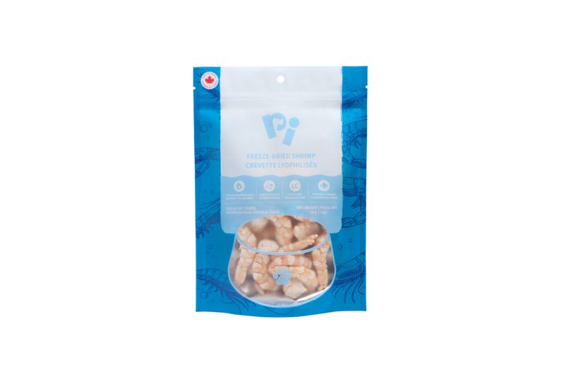 PI Pet Food Freeze-Dried Shrimp Dog & Cat Treat 28g