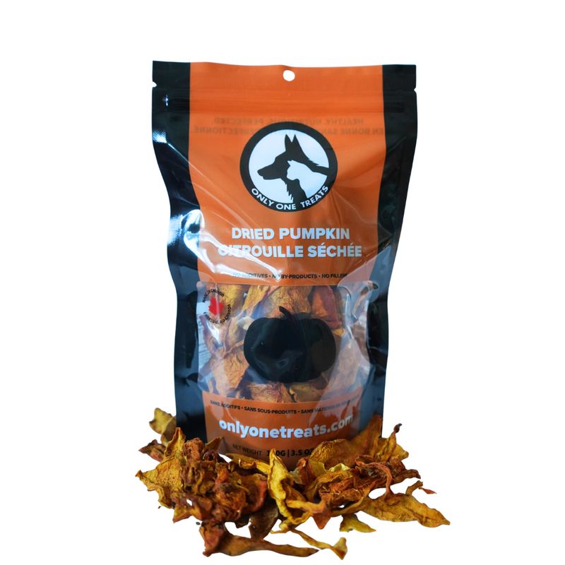 Only One Treats Dried Pumpkin Slices Dog Treat 100g