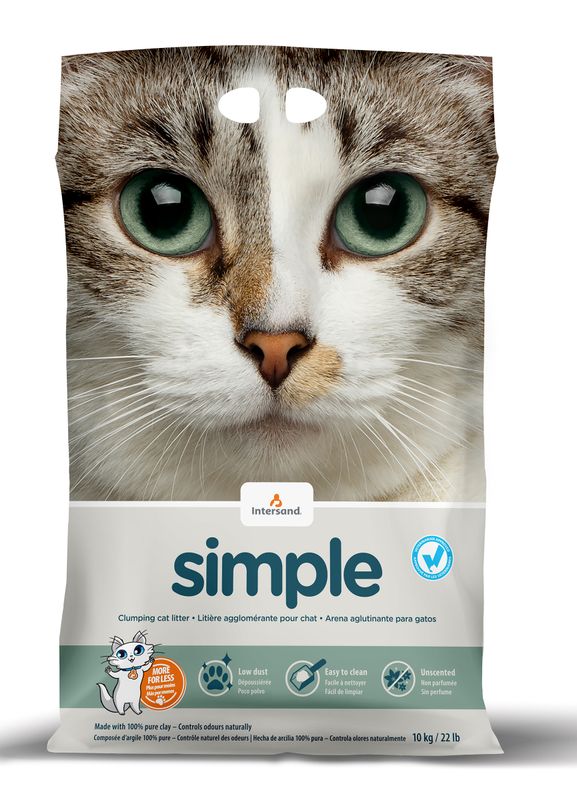 Intersand Simple Clumping Cat Litter 10g