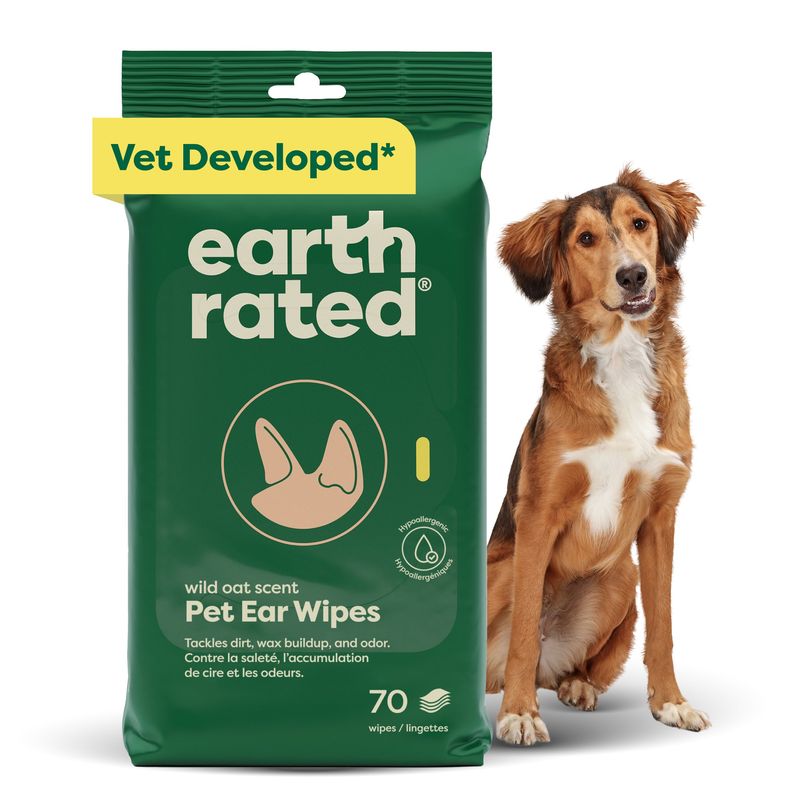 Earth Rated Pet Ear Wipes