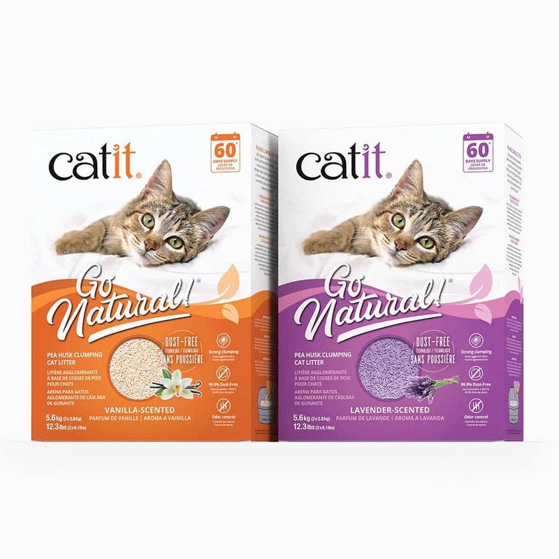Catit Pea Husk Clumping Cat Litter 12.3lb