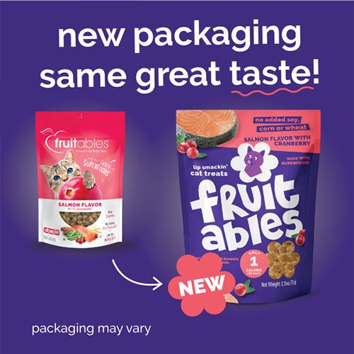 Fruitables Salmon Flavor Cat Treat