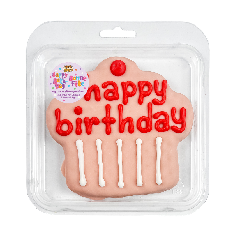 Bosco & Roxy's Birthday Cupcake Pink