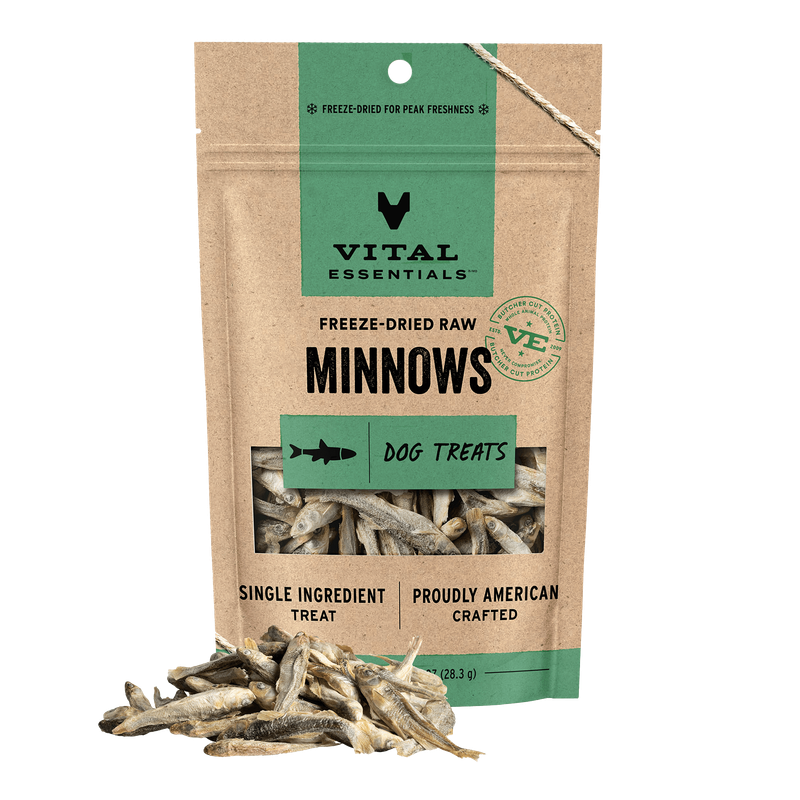 Vital Essentials Freeze-Dried Raw Minnows Dog Treats