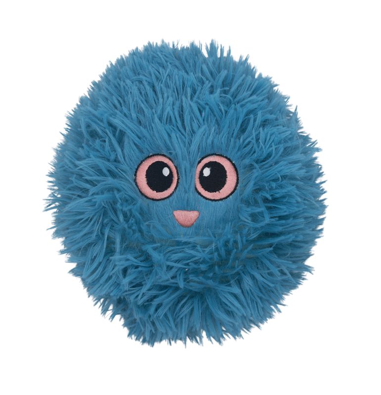 Bud'z Big Fluffy Ball Steel Blue Large