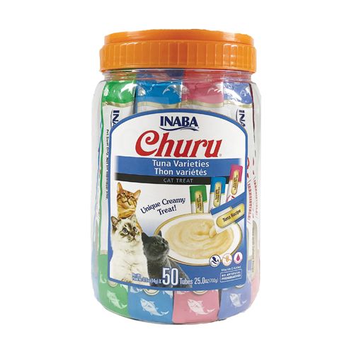 Inaba Cat Churu Purees 50pack Tuna Varieties