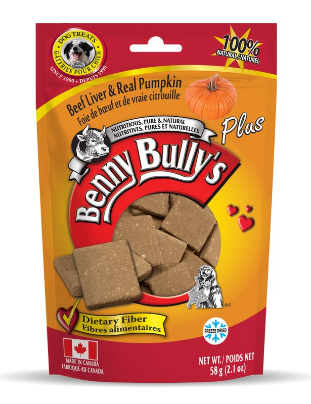 Benny Bully's Beef Liver & Real Pumpkin