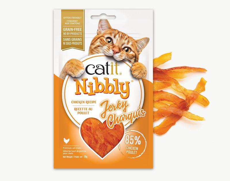 Catit Nibbly Cat Treats Chicken & Liver Flavour 90g