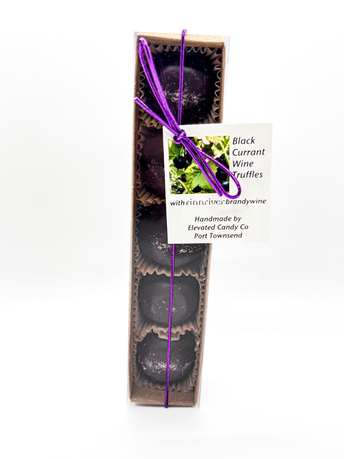 5-piece Black Currant Truffles