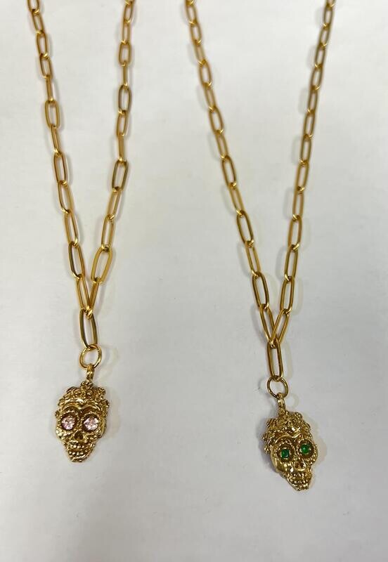 Brass Frida Sugar Skulls