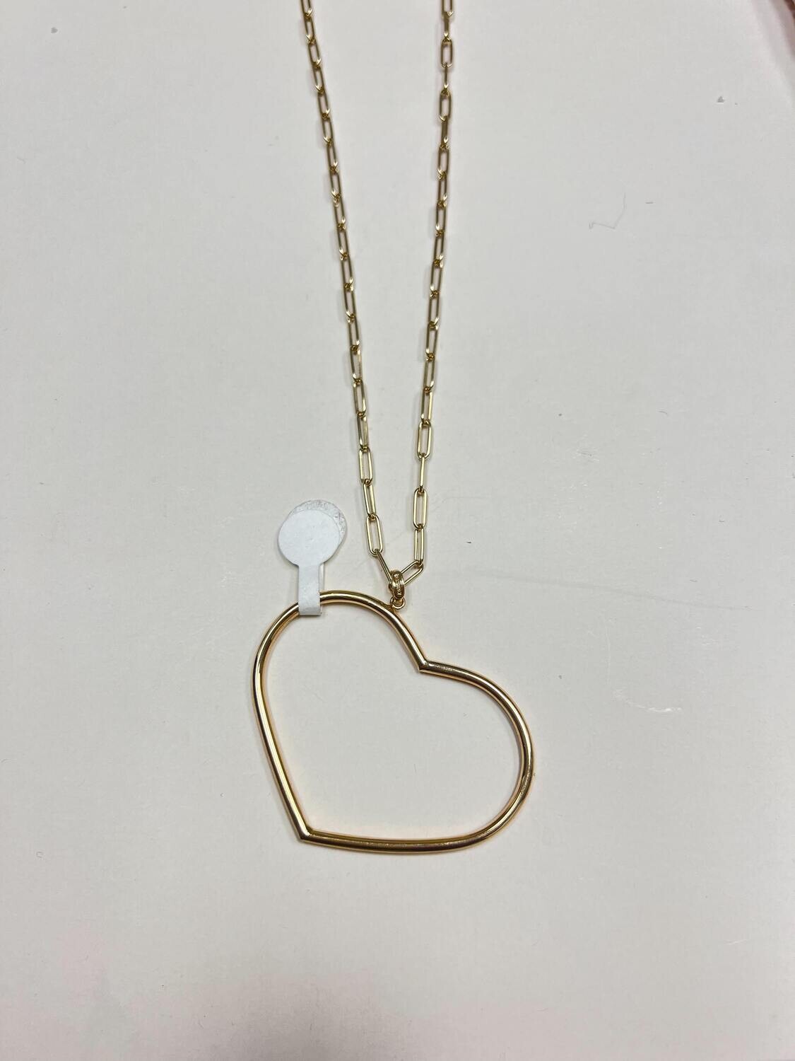 14K Heart of Gold Charm