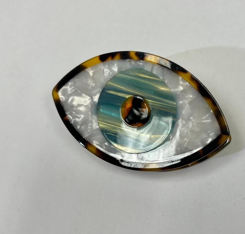 Evil Eye Hair Clip