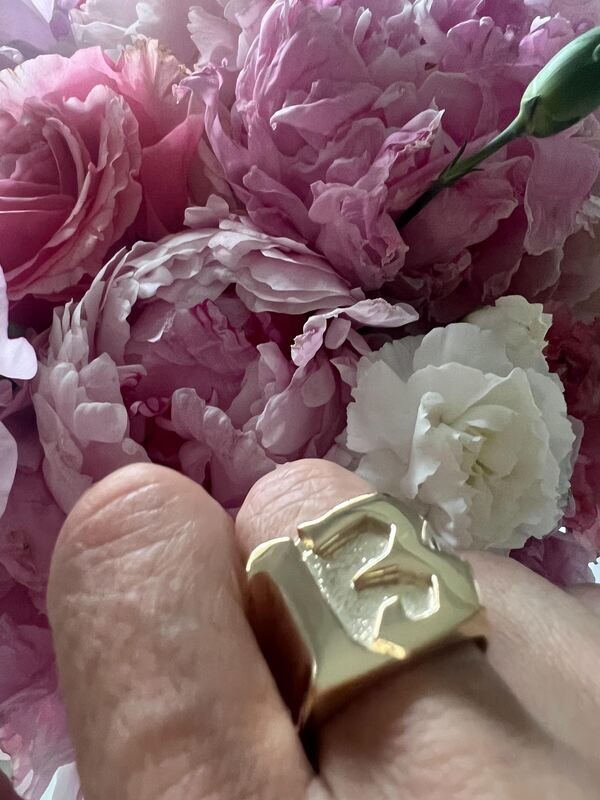 Large 13 Good Luck Ring