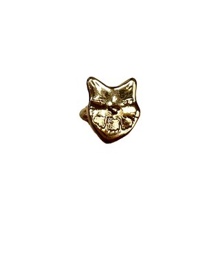Brass Pinky Mini Tiger Ring