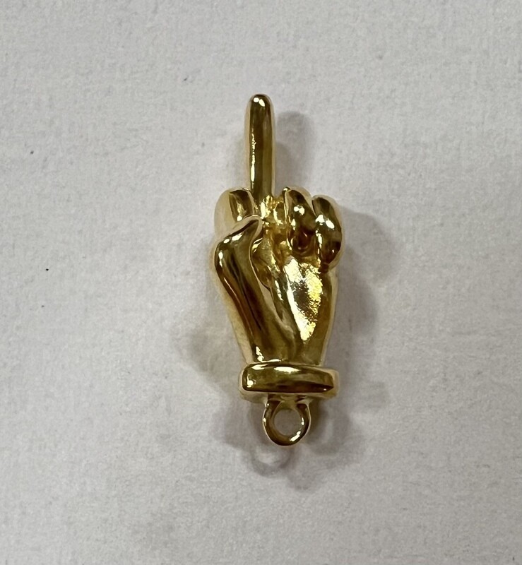 FU Brass Pendant