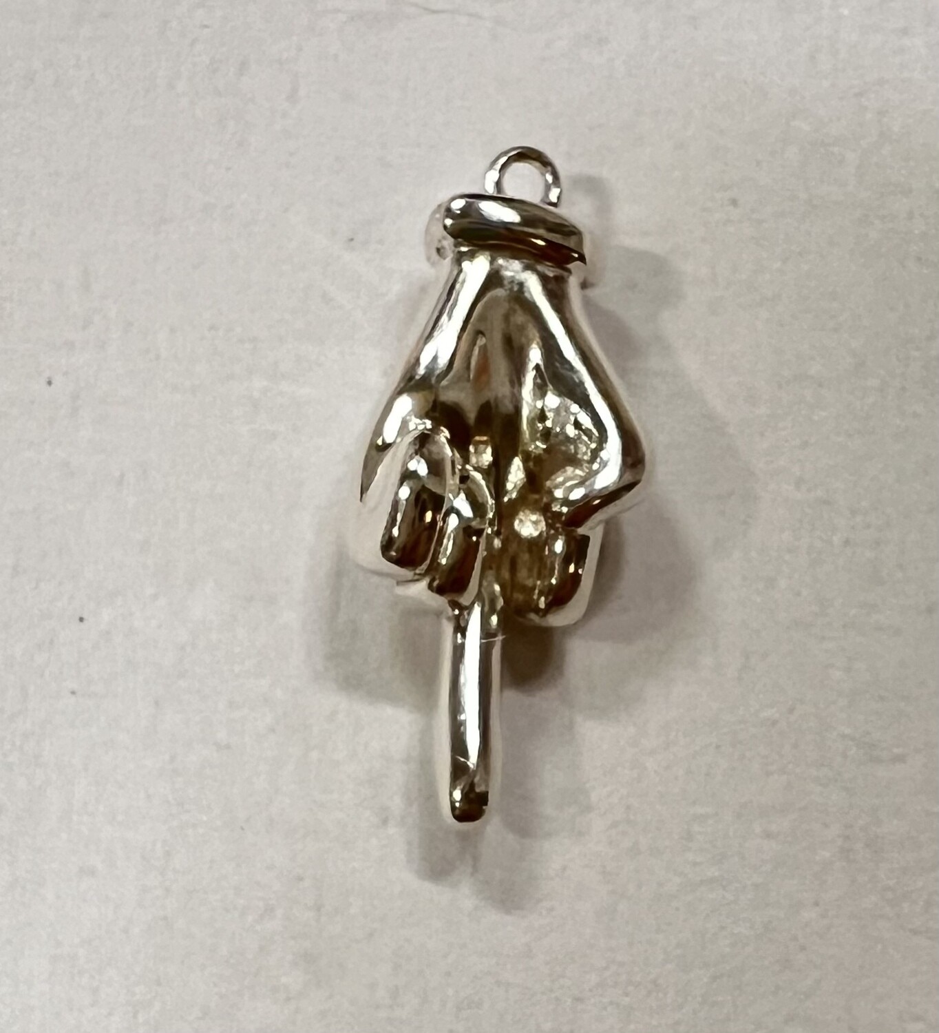 FU Sterling Silver Pendant