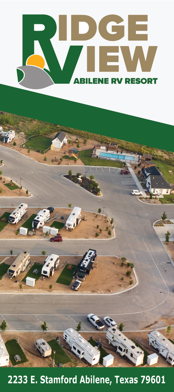 RV RACK CARDS / BROCHURES