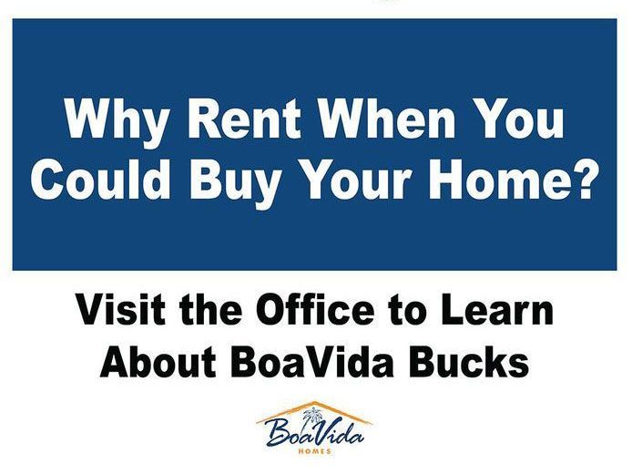 RENTAL CONVERSION/BOAVIDA BUCKS