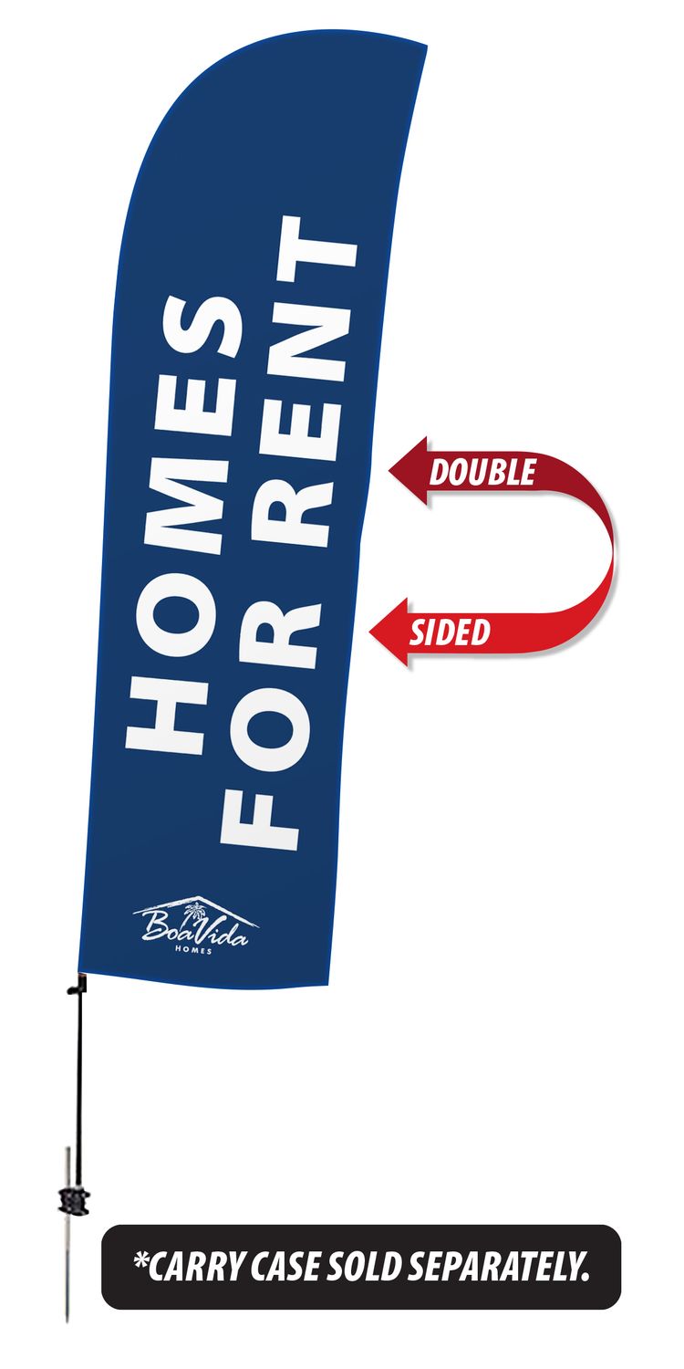 Homes for Rent Flutter Flag