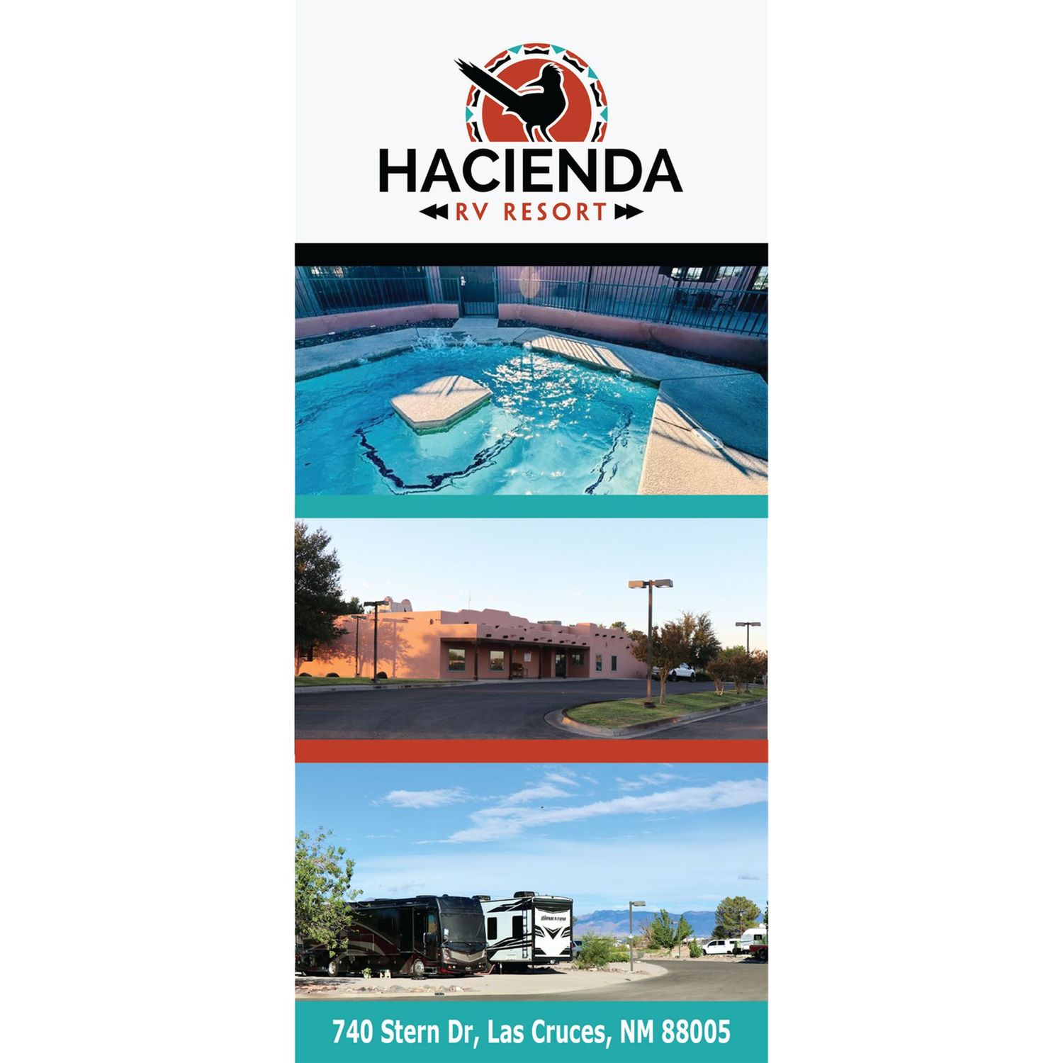 Hacienda RV Resort Rack Cards