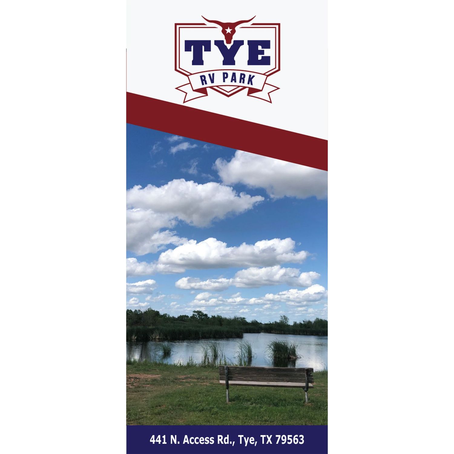 Tye RV Park Rack Cards