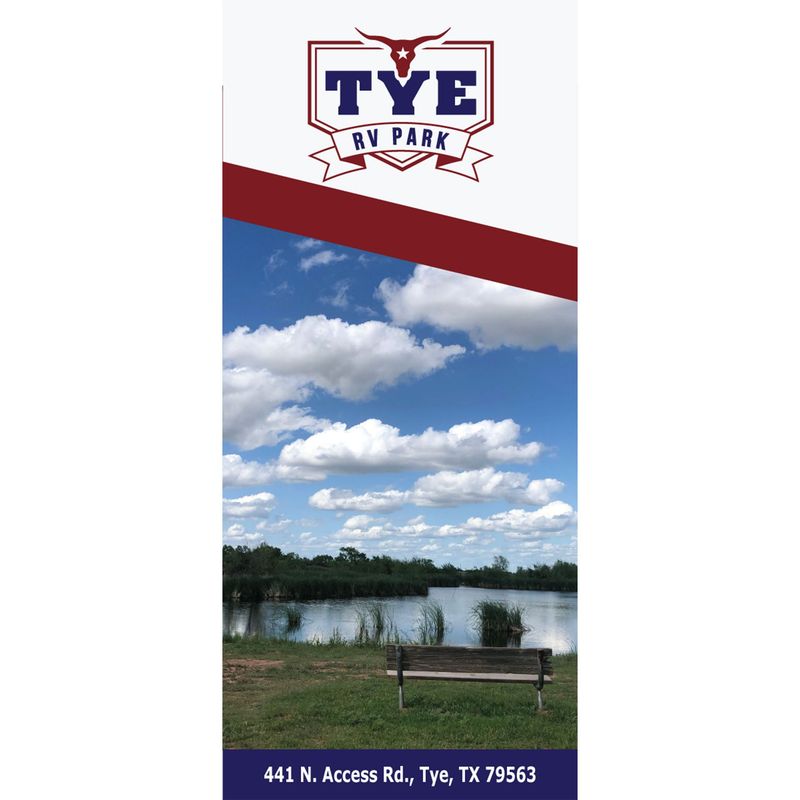 Tye RV Park Rack Cards