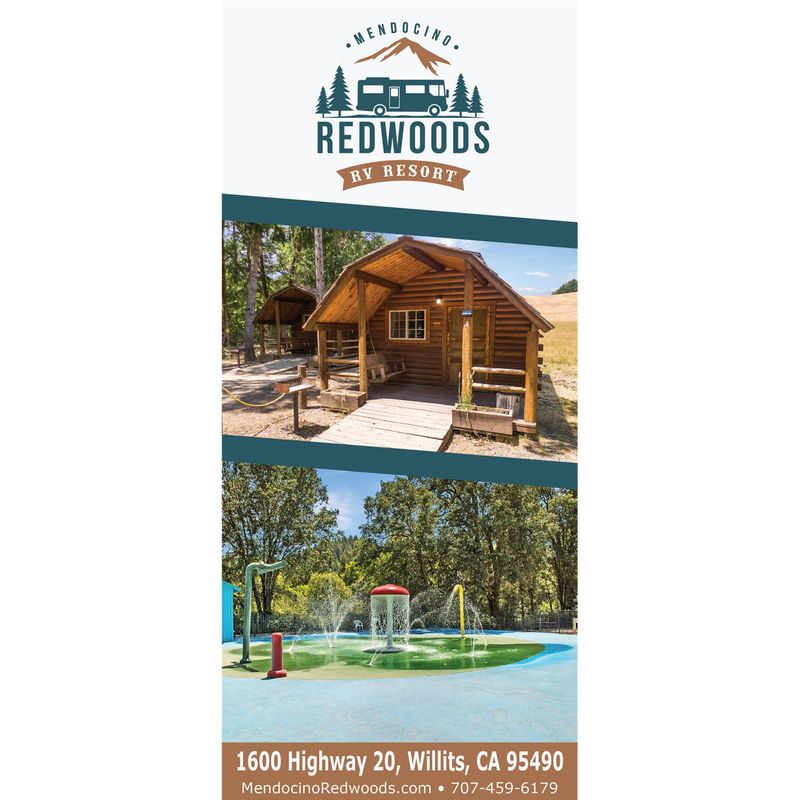 Mendocino Redwoods Rack Cards