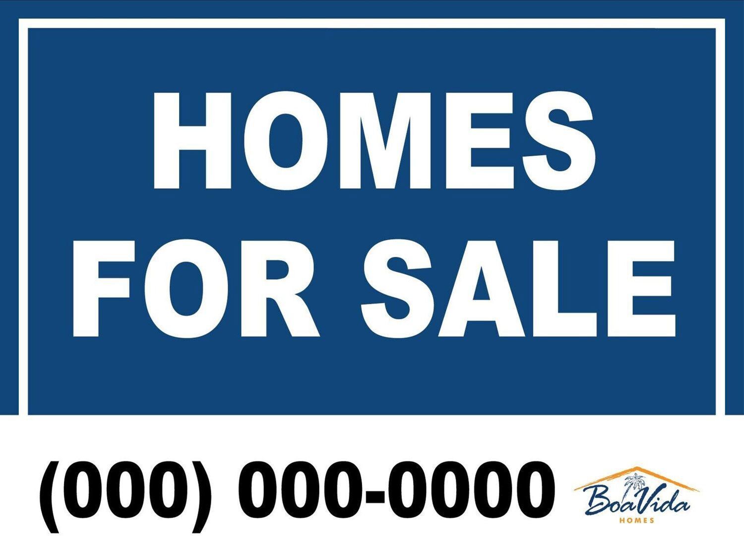 Homes For Sale Yard Sign