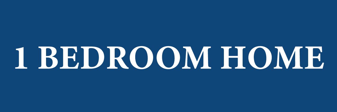 1 Bedroom Home - Blue