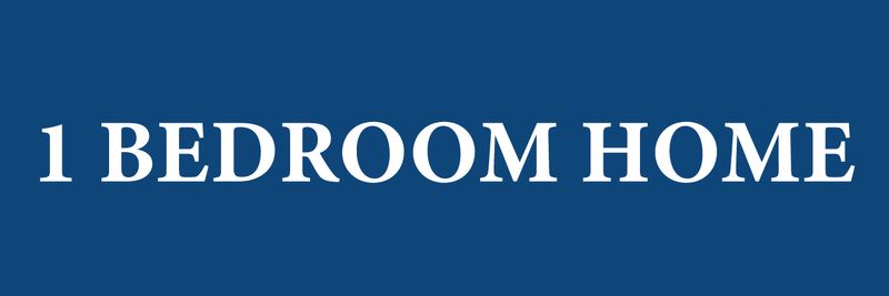 1 Bedroom Home - Blue
