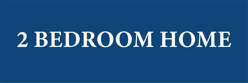 2 Bedroom Home - Blue